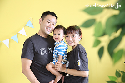 【今日の撮影！】1歳お誕生日記念＆3歳男の子の七五三！