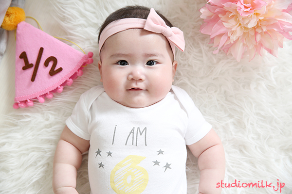 【朝フォト！】ハーフバースデー記念！