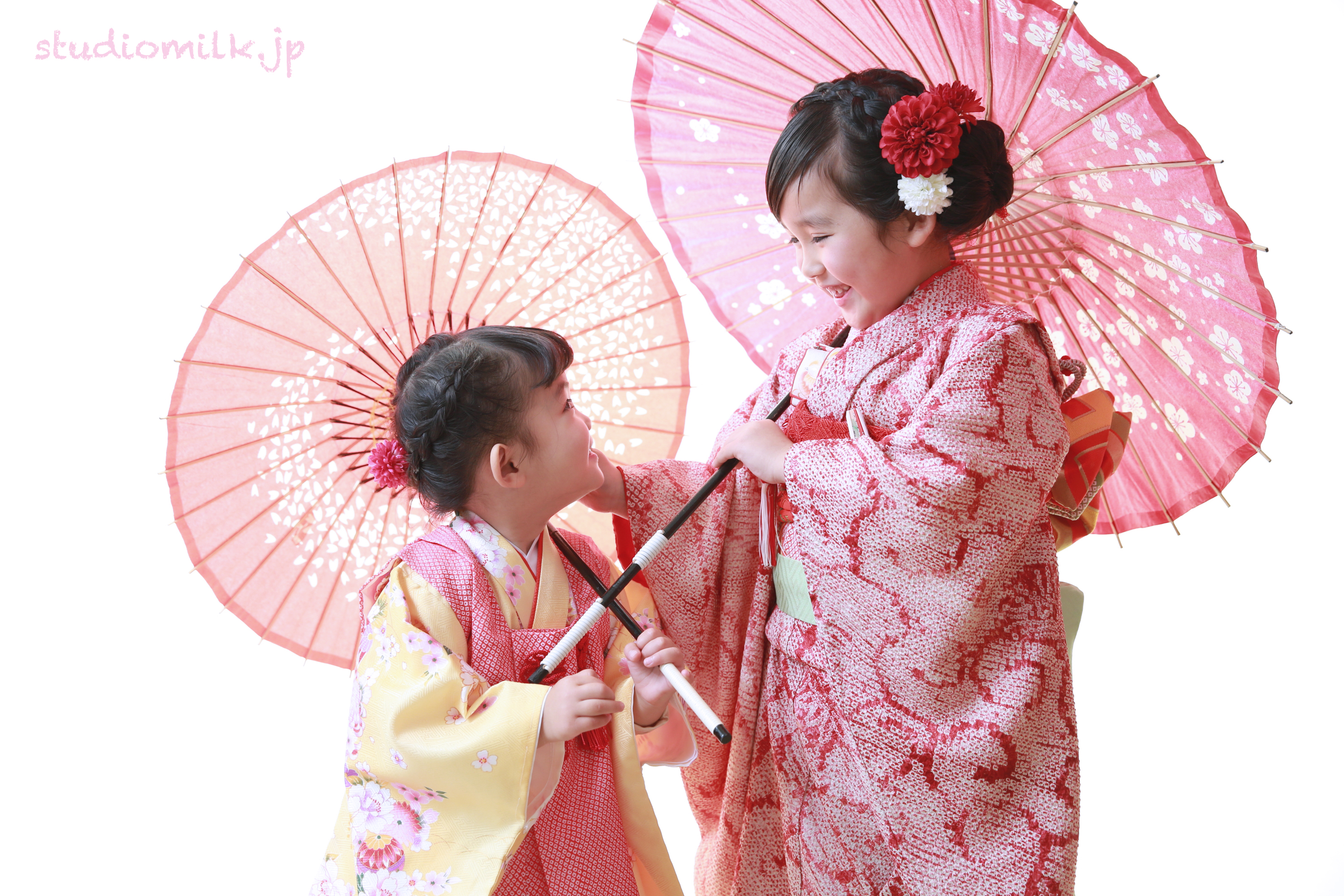 【朝フォト！】3歳7歳七五三記念に！台紙コースで、思い出をプリントに！