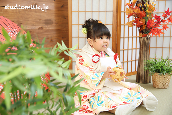 【朝フォト！】東京都杉並区で3歳七五三記念！