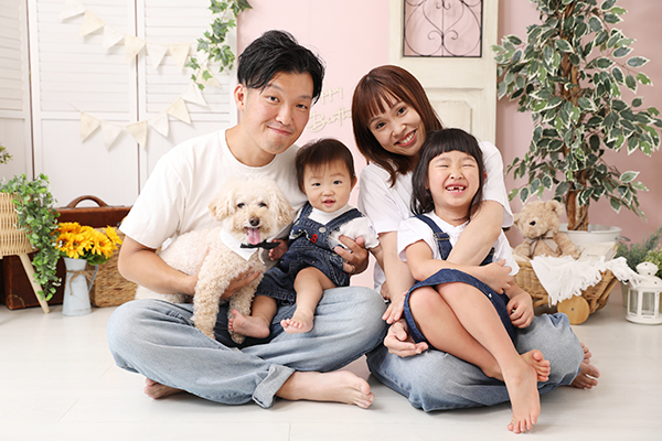 【2026年　お正月ファミリーフォト】